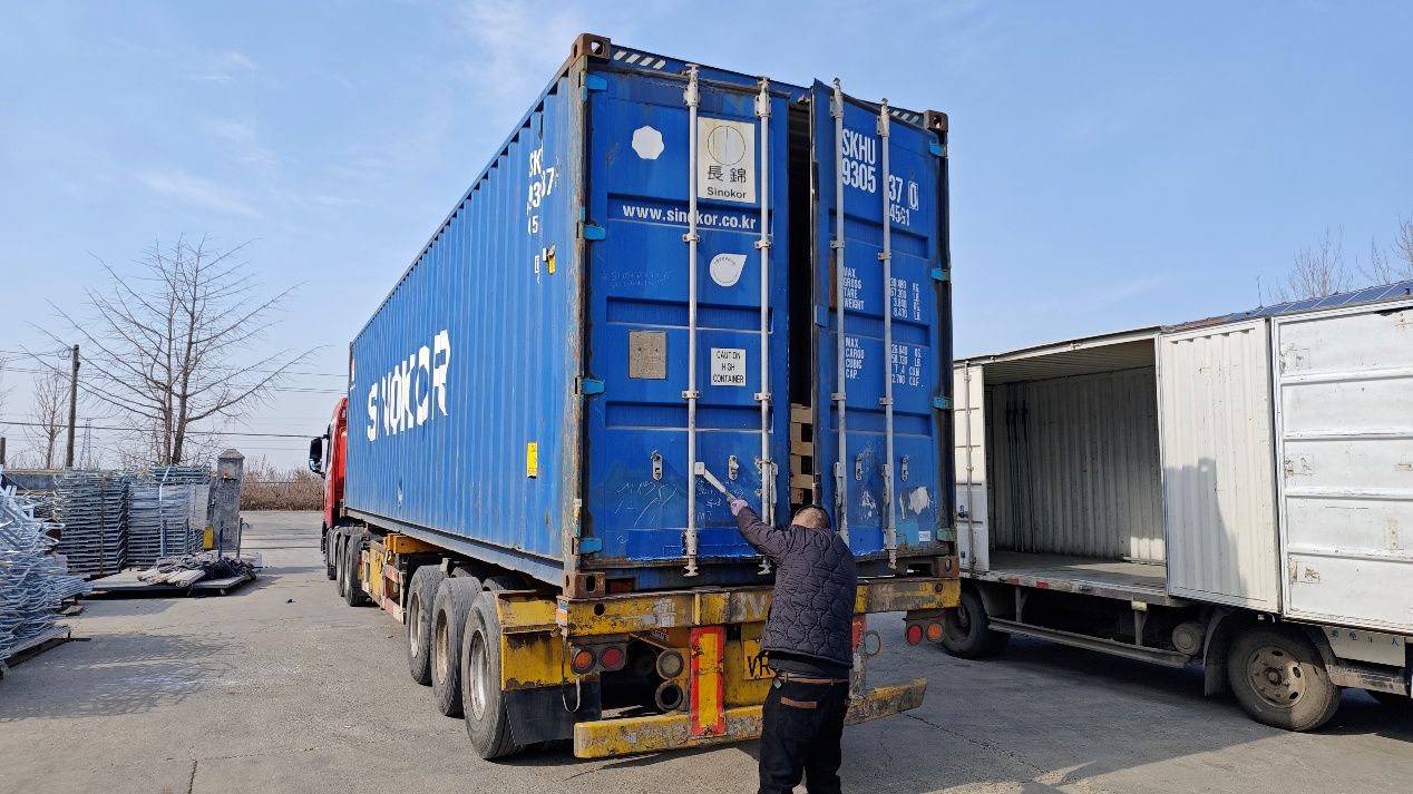 Koreansk klients bestilling av polert rustfritt stål sendt av Debabrother i forkant av vårfestivalen